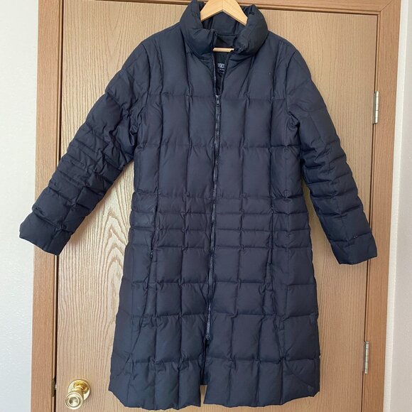 ESPRIT Women's Quilted Puffer Coat with Zip Pockets Winter Outerwear Size L - Picture 1 of 5